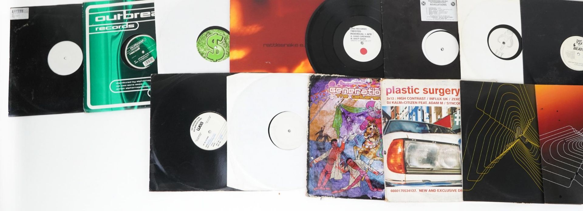 Vinyl LP records including The Spirit and Plastic Surgery 4 - Bild 6 aus 7