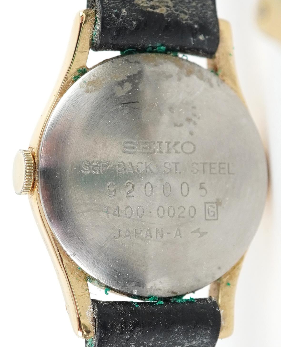 Two ladies wristwatches comprising Art Deco silver example set with clear stones and Seiko, the - Image 3 of 7