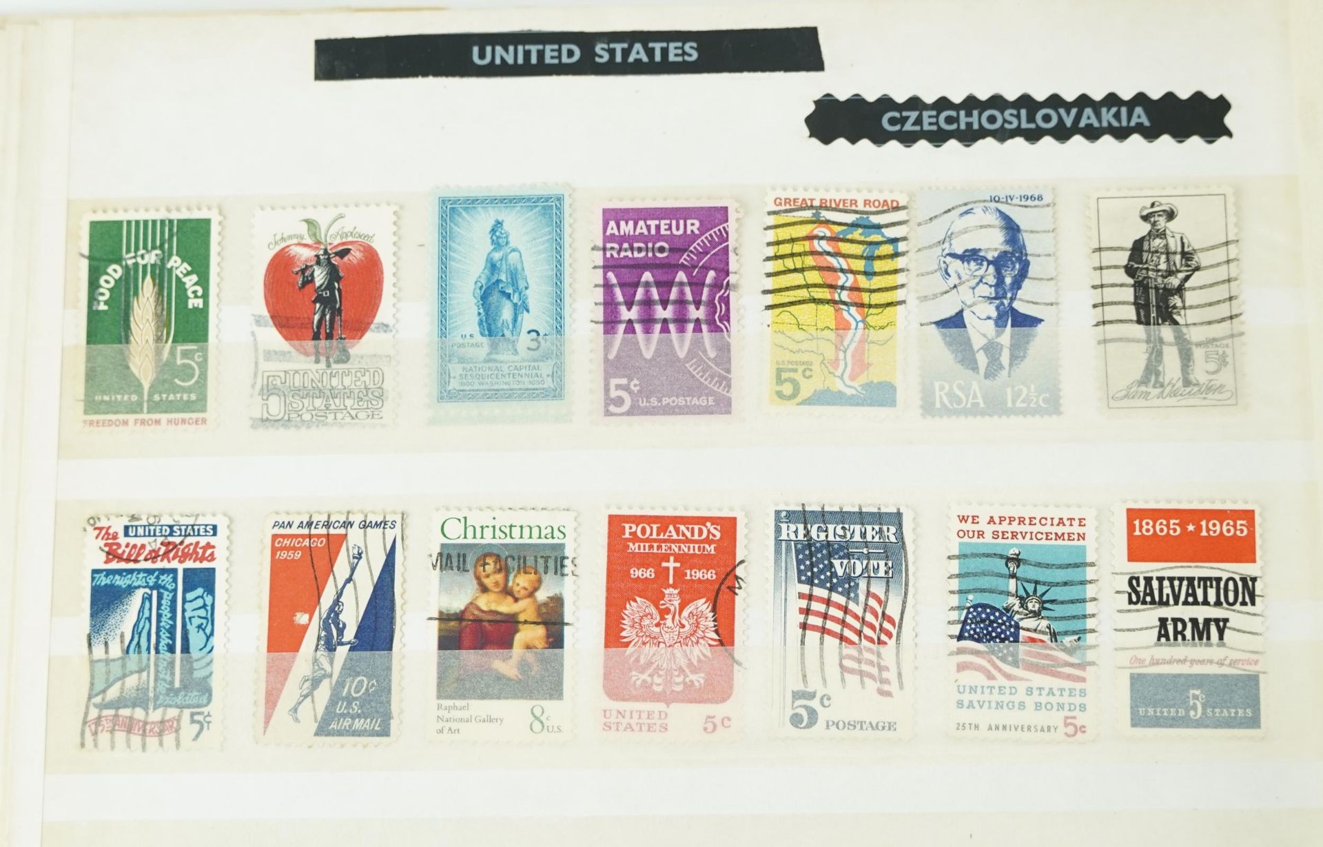 Collection of 19th century and later stamps arranged seven stock books and albums including Germany, - Image 7 of 17