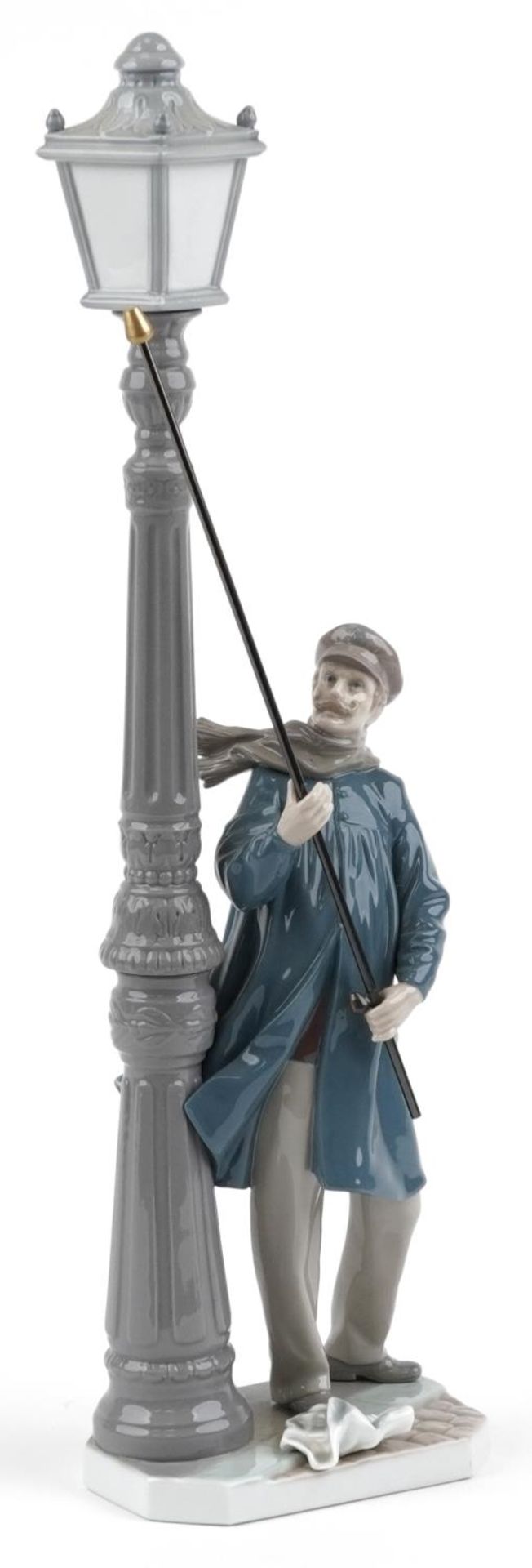 Lladro lamp lighter figure with box, 5205, 47cm high - Bild 2 aus 4