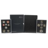 Elizabeth II 2020 United Kingdom proof coin set with fitted case, slip box and certificate,