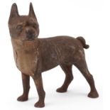 Cast iron French Bulldog, 25cm in length