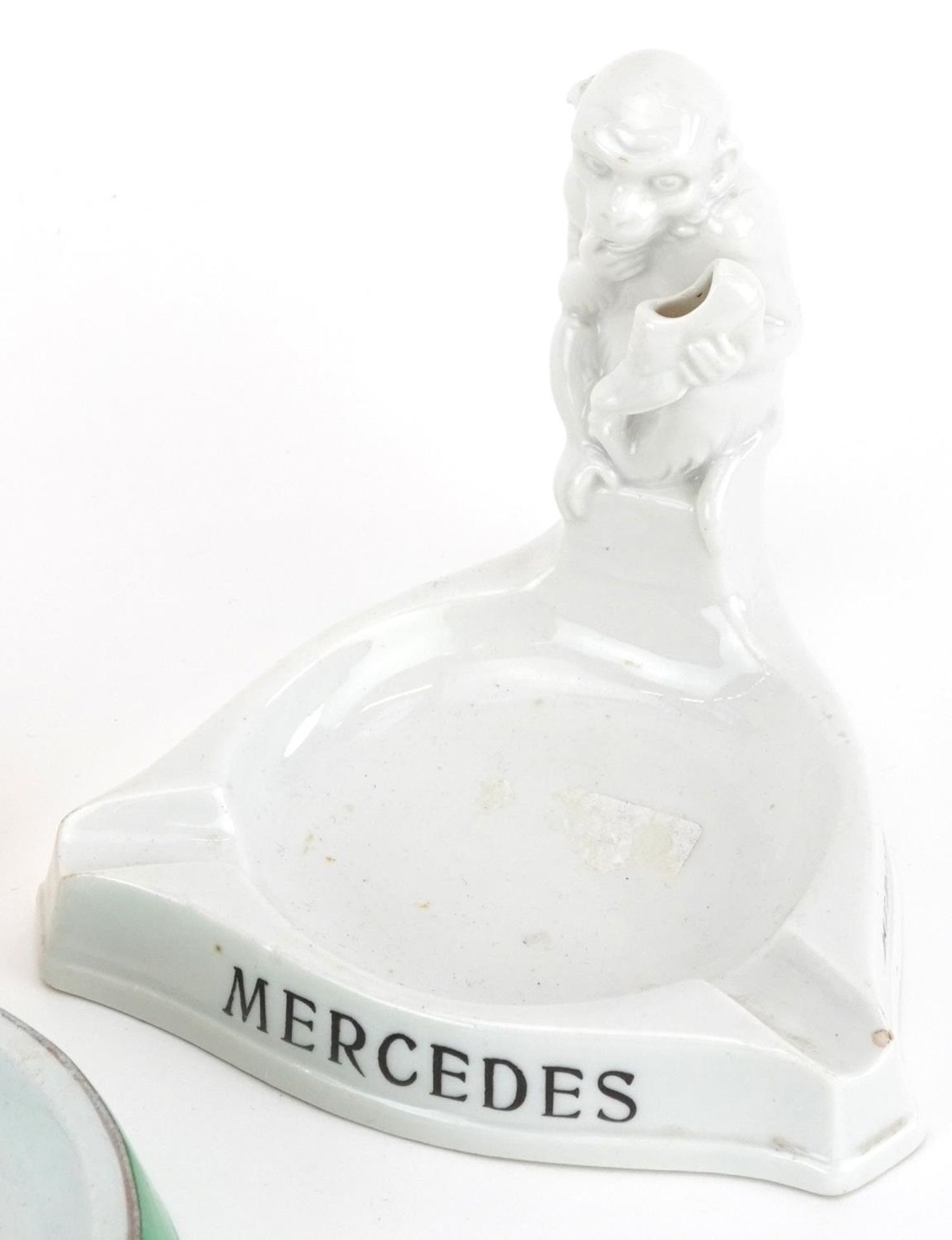 Smoking and advertising collectables comprising an Empire works Schweppes ashtray, Mercedes - Bild 3 aus 5