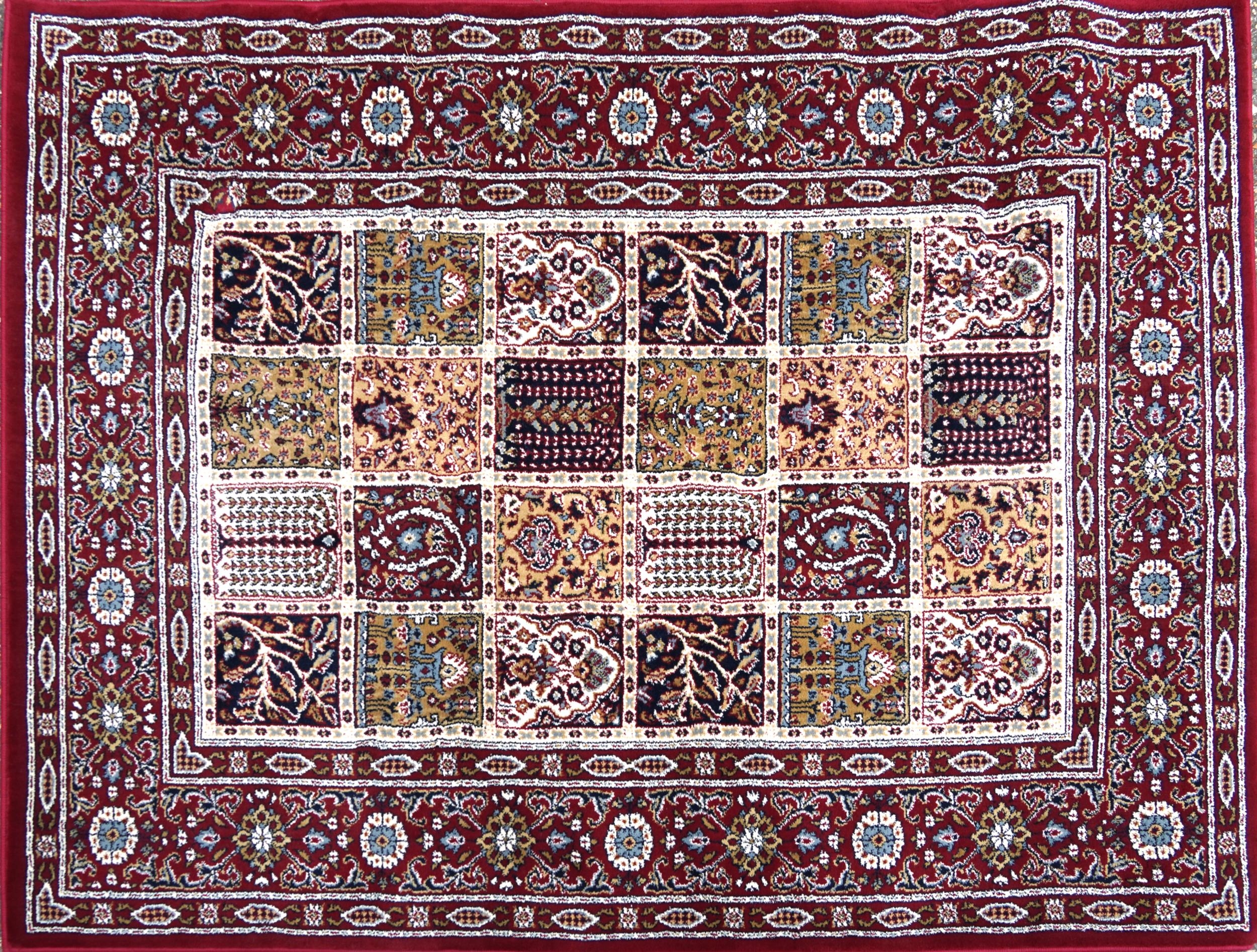 Pair of rectangular Persian style Valby Ruta rugs, each 195cm x 133cm - Image 8 of 13