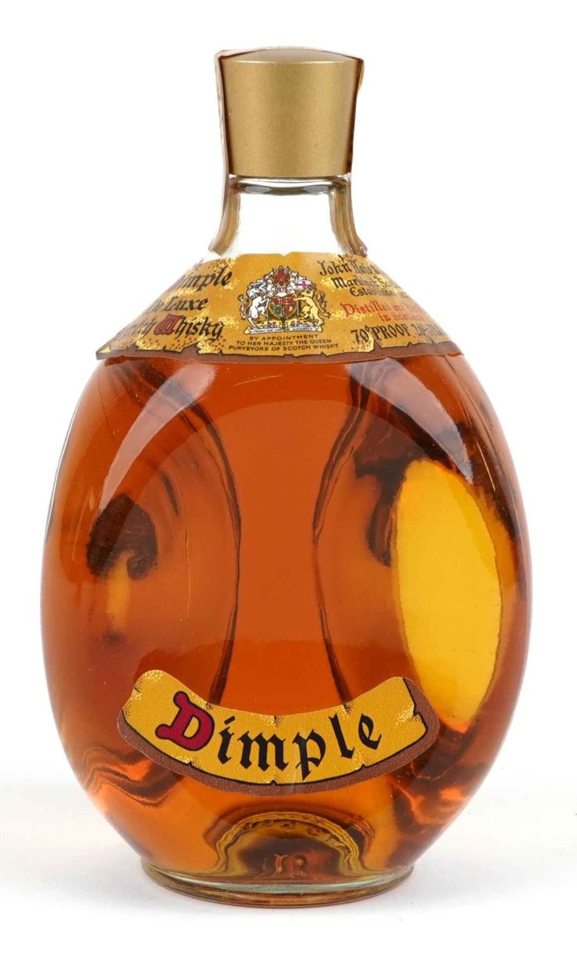 Bottle of Dimple Deluxe Scotch Whisky with box - Bild 2 aus 3