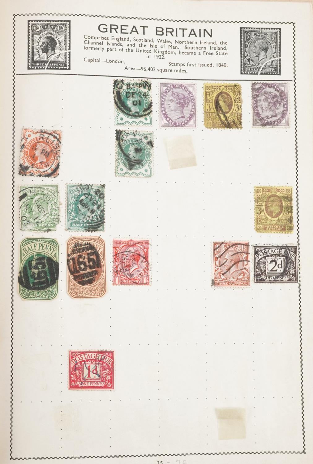Collection of 19th century and later stamps arranged seven stock books and albums including - Image 25 of 26