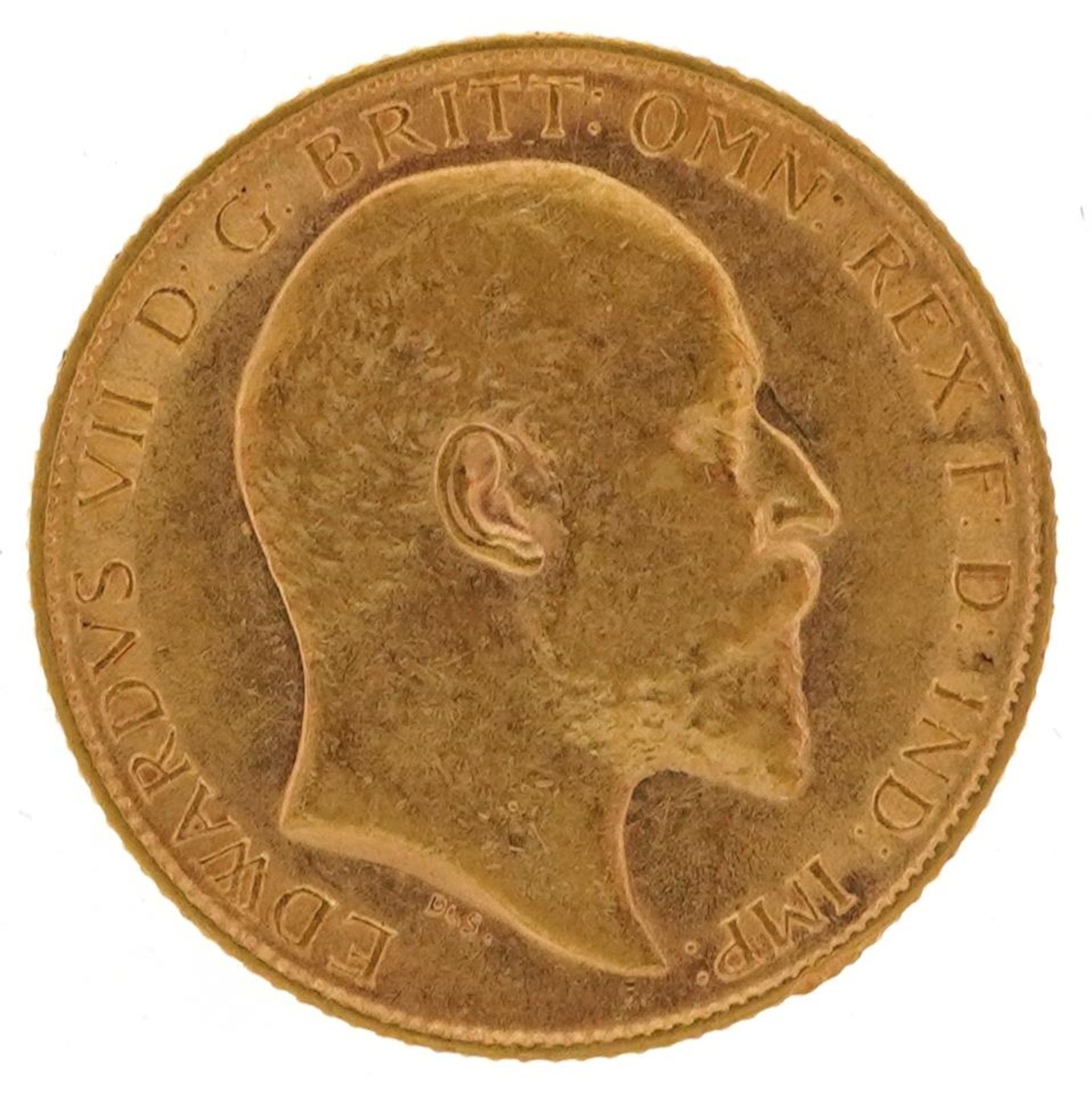 Edward VII 1905 half sovereign - Image 2 of 3