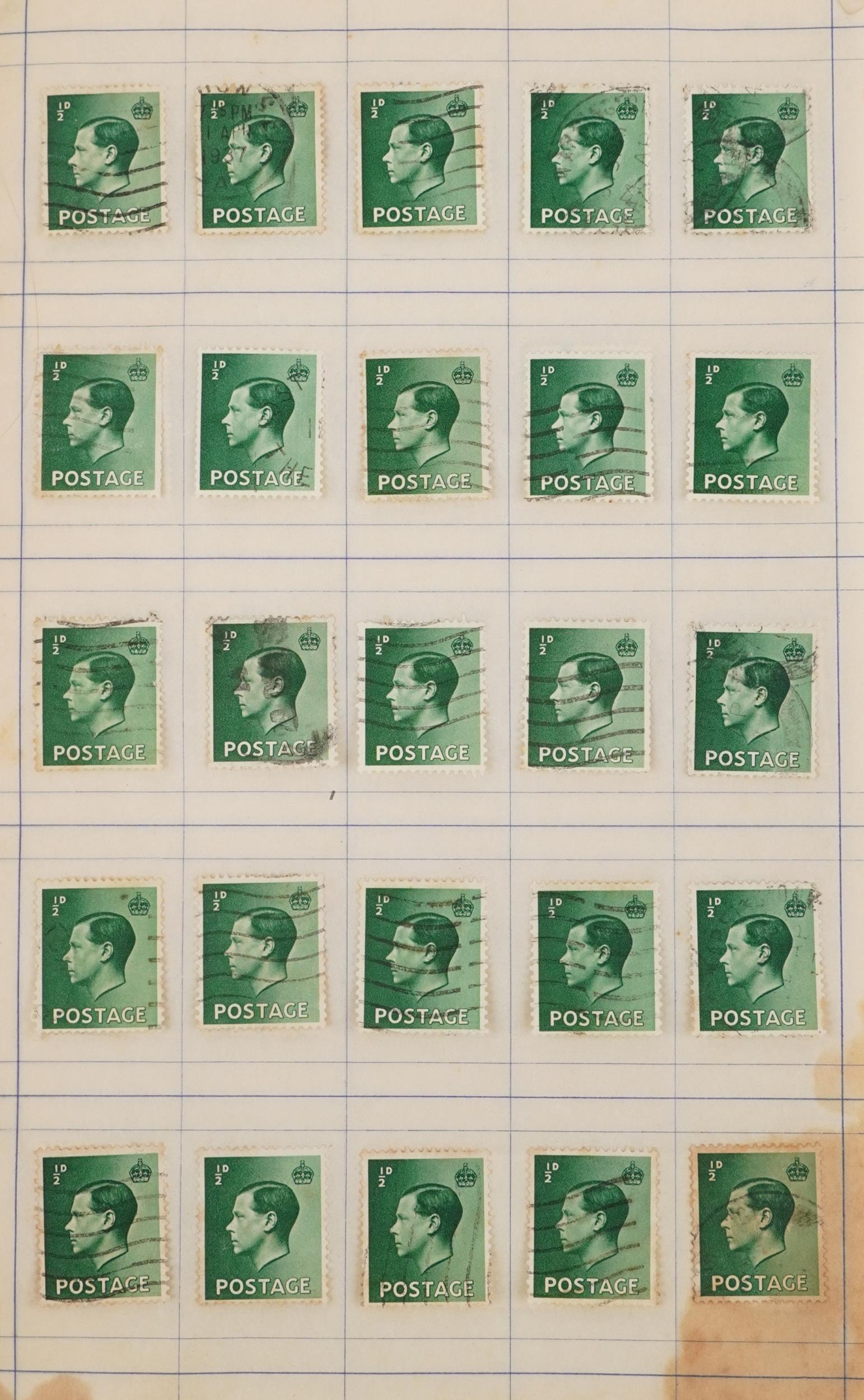 Extensive collection of British and world stamps, predominantly arranged on sheets, including China - Image 11 of 14