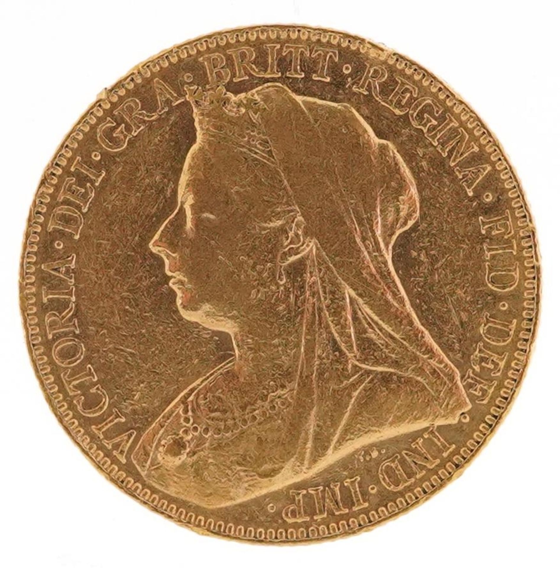 Queen Victoria 1901 gold sovereign, Perth Mint - Bild 2 aus 3