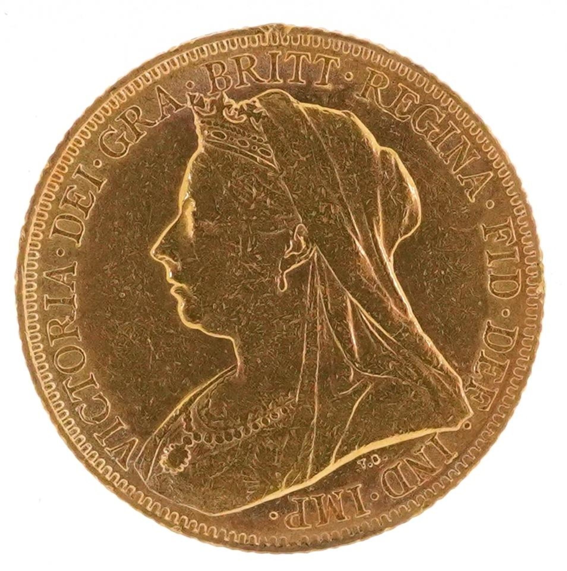 Queen Victorian 1899 gold sovereign - Bild 2 aus 3