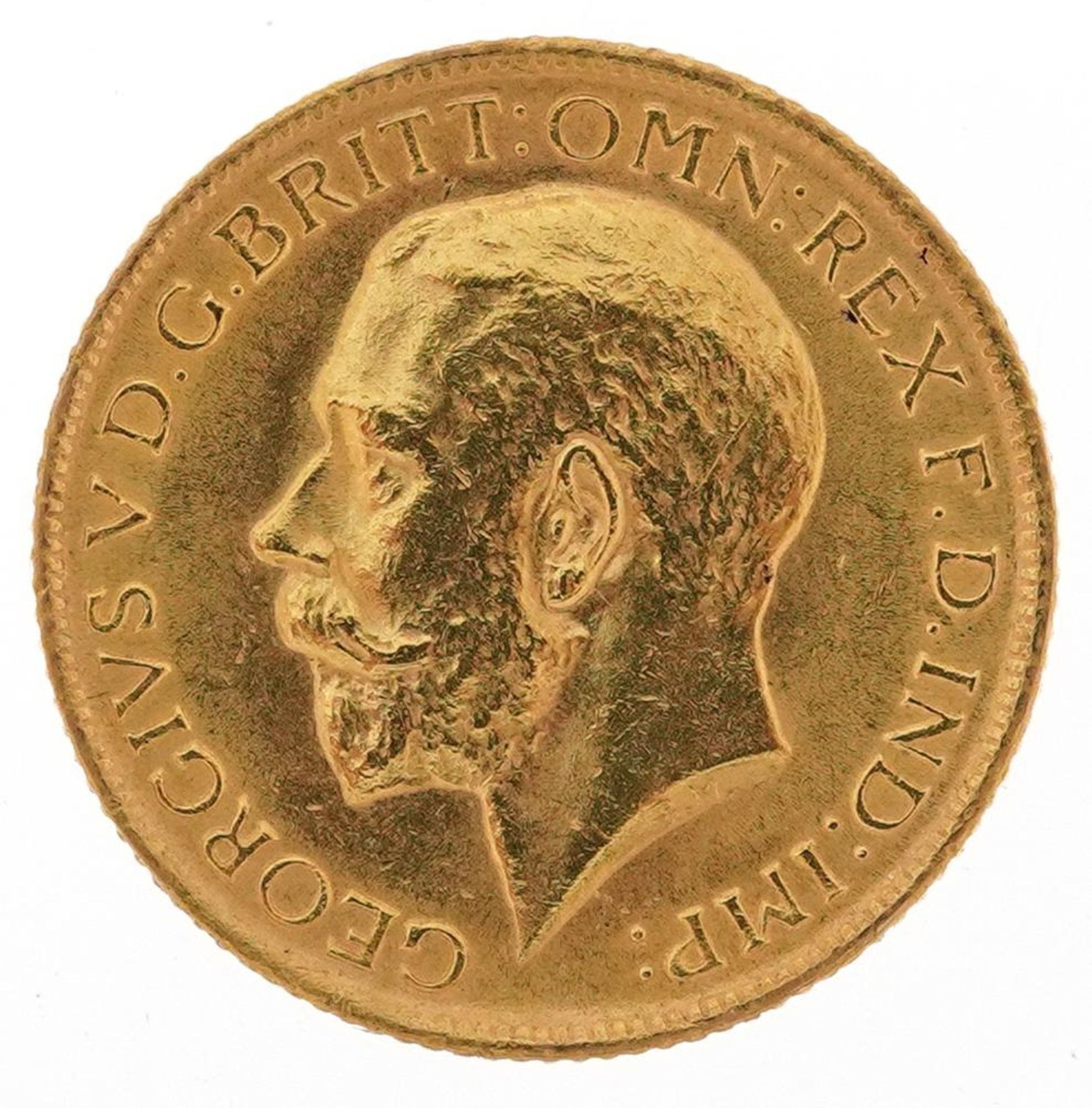 George V 1915 gold sovereign - Bild 2 aus 3