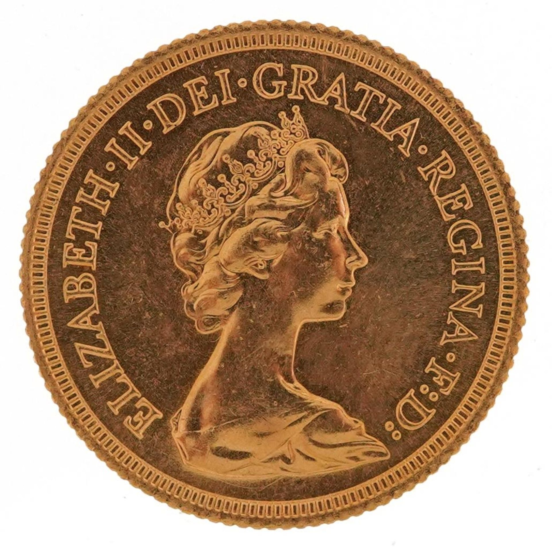 Elizabeth II 1980 gold sovereign - Bild 2 aus 3