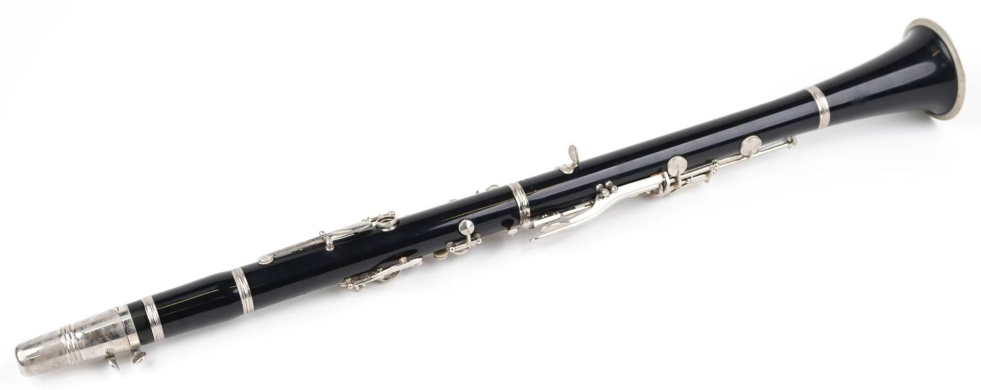 Rosetti five piece clarinet with protective case, the case 32.5cm wide - Image 5 of 6