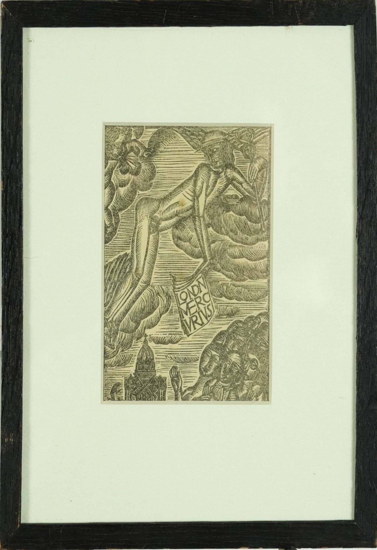 David Jones - Libellous Lapidum, two wood engravings, each inscribed St Dominic's Press Ditchling - Image 7 of 9