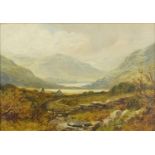 Vale of Gandalough, 19th century Irish school oil on canvas bearing an indistinct monogram,