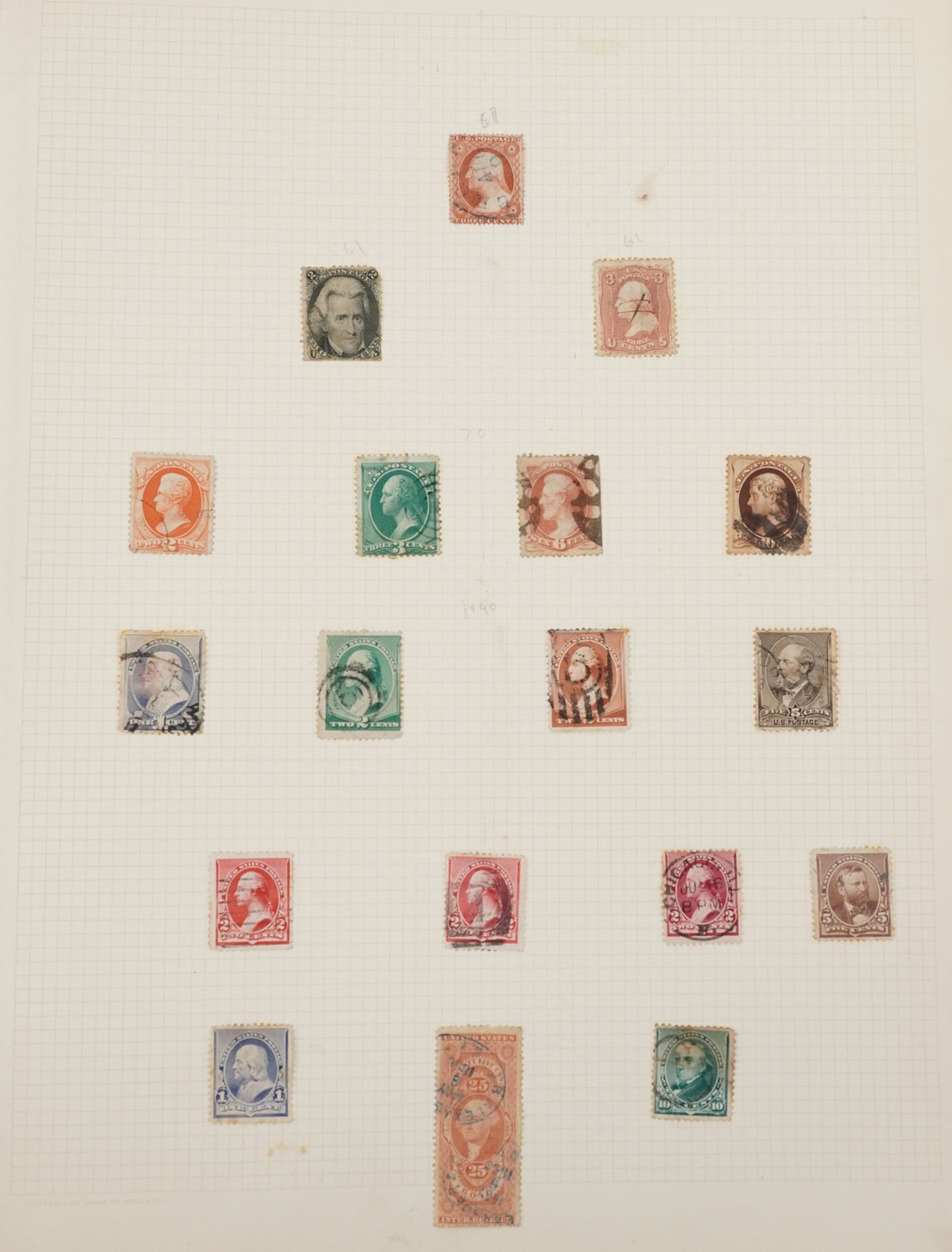 19th century and later world stamps arranged in two stock books including Canada and United States - Image 5 of 11