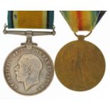 British military World War I pair awarded to 91693.2.A.N.A.M.MEPHAM.R.A.F.