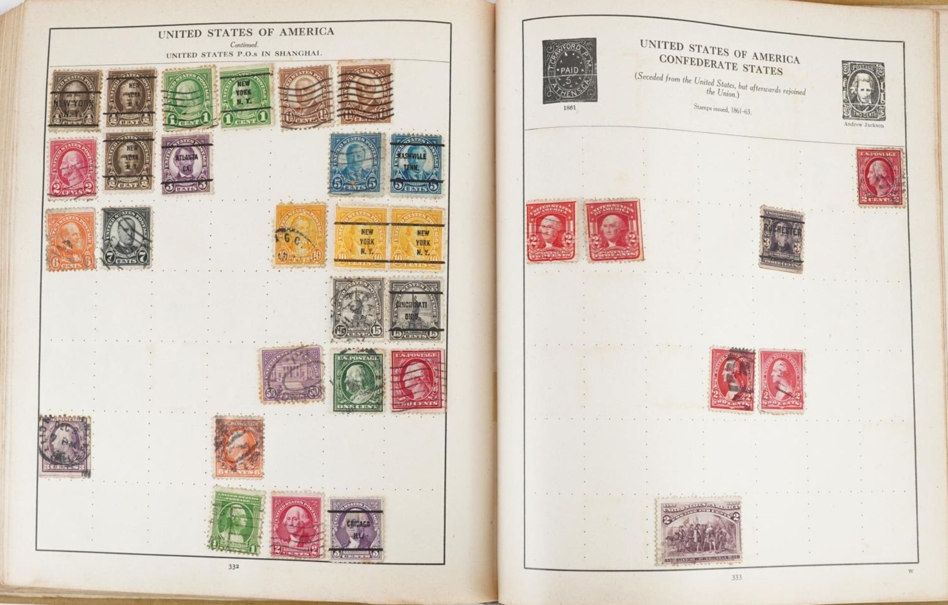 Collection of 19th century and later stamps arranged seven stock books and albums including - Bild 17 aus 26