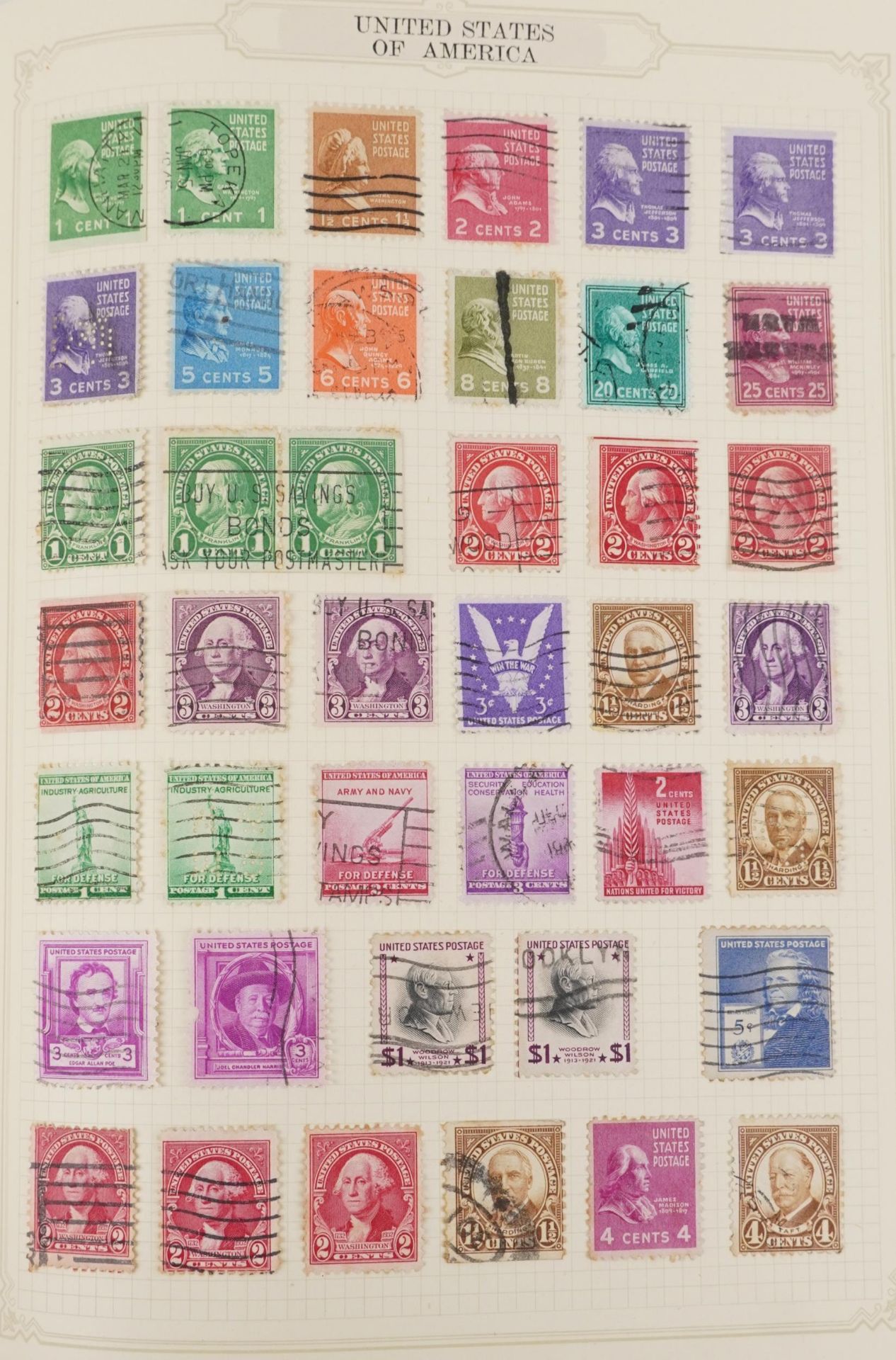 Collection of European and Commonwealth stamps arranged in two albums including Germany and France - Bild 6 aus 12