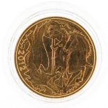 Elizabeth II 2012 gold sovereign