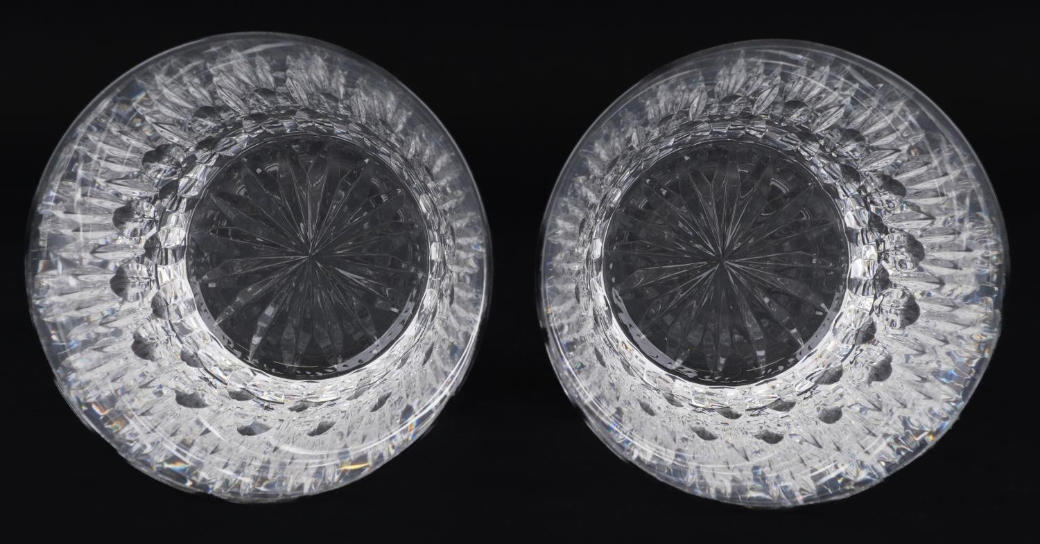 Pair of Harrods crystal glasses housed in a fitted box, each glass 8cm high - Image 5 of 7
