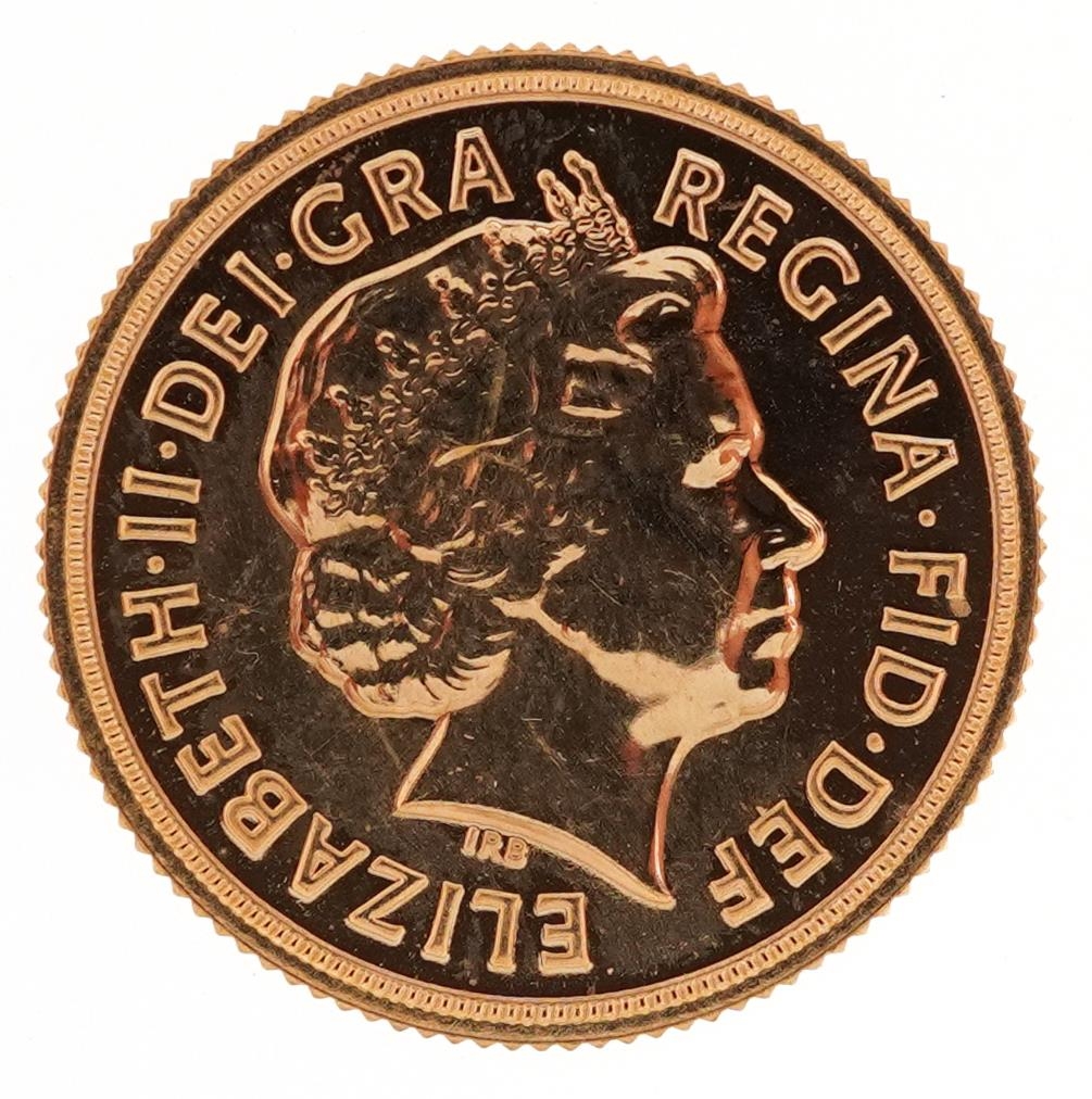 Elizabeth II 2015 gold sovereign - Image 2 of 3