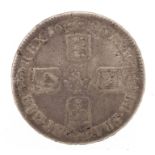 William III 1696 silver crown