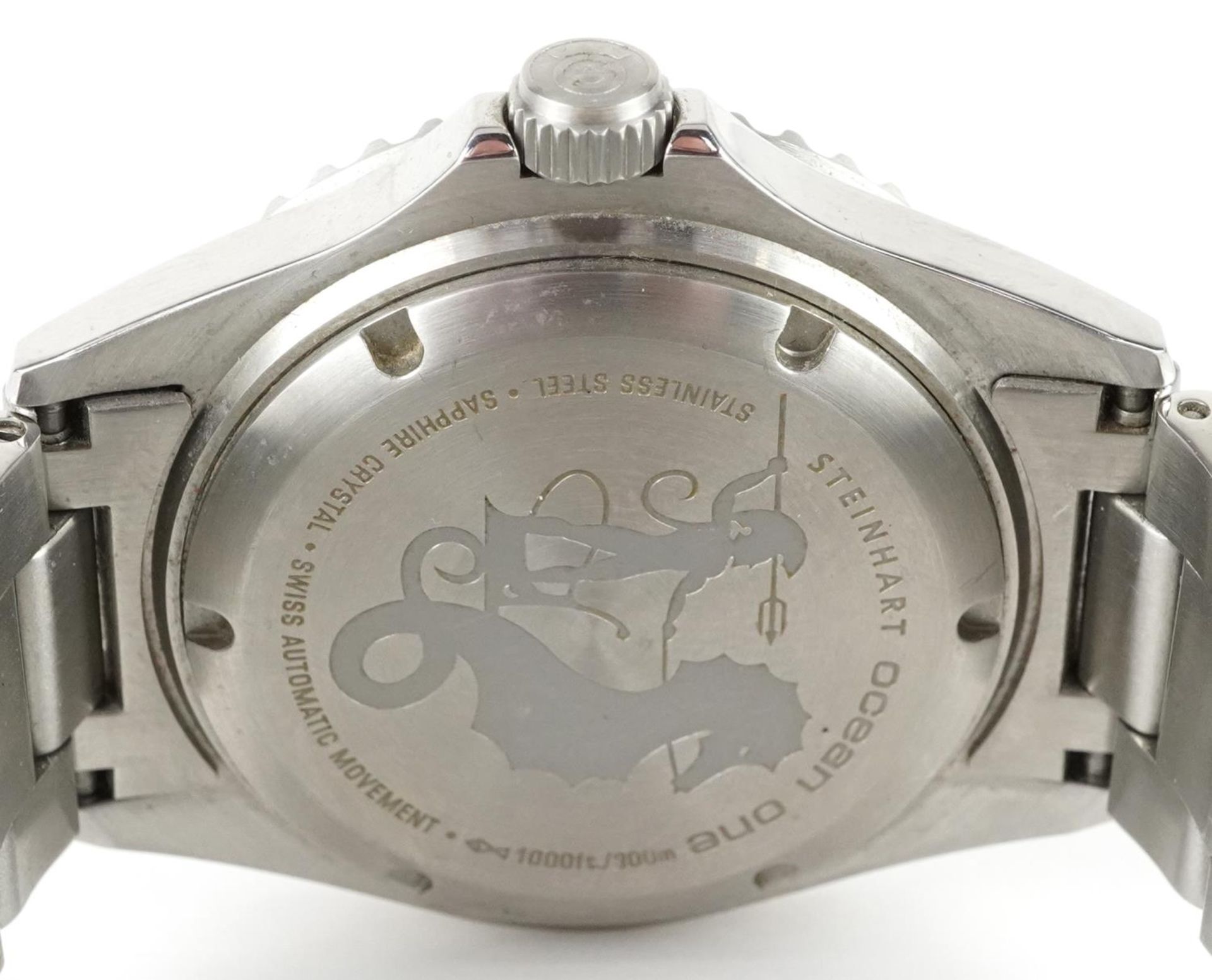 Steinhart, gentlemen's Steinhart Ocean One automatic diver's wristwatch with date aperture, 42mm - Bild 4 aus 5
