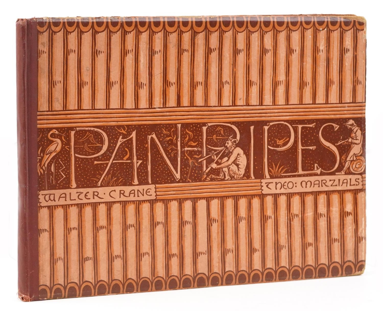 Pan Pipes, hardback book by Walter Crane published London George Routledge & Sons 1883