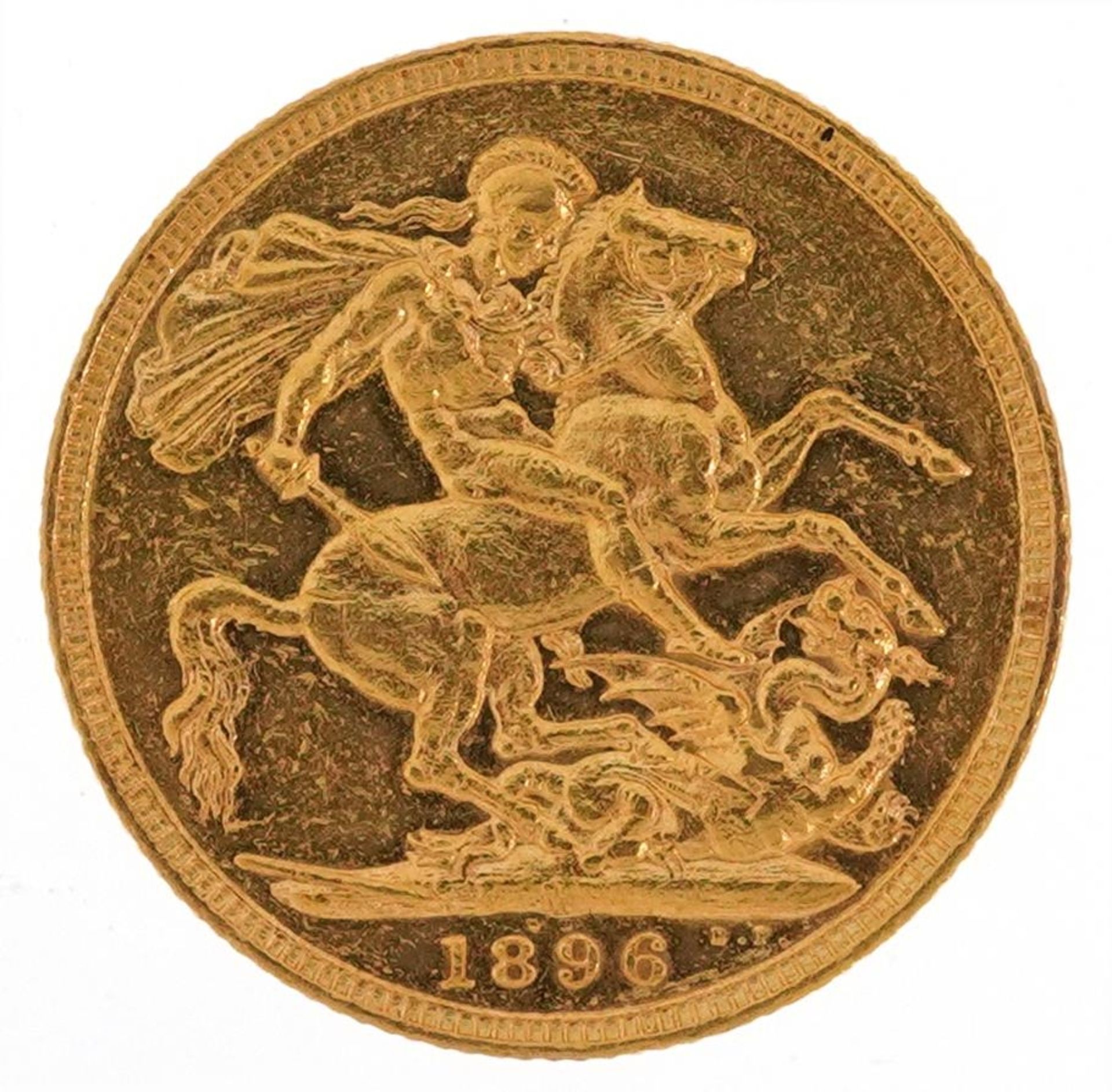 Queen Victoria 1896 gold sovereign, Melbourne Mint