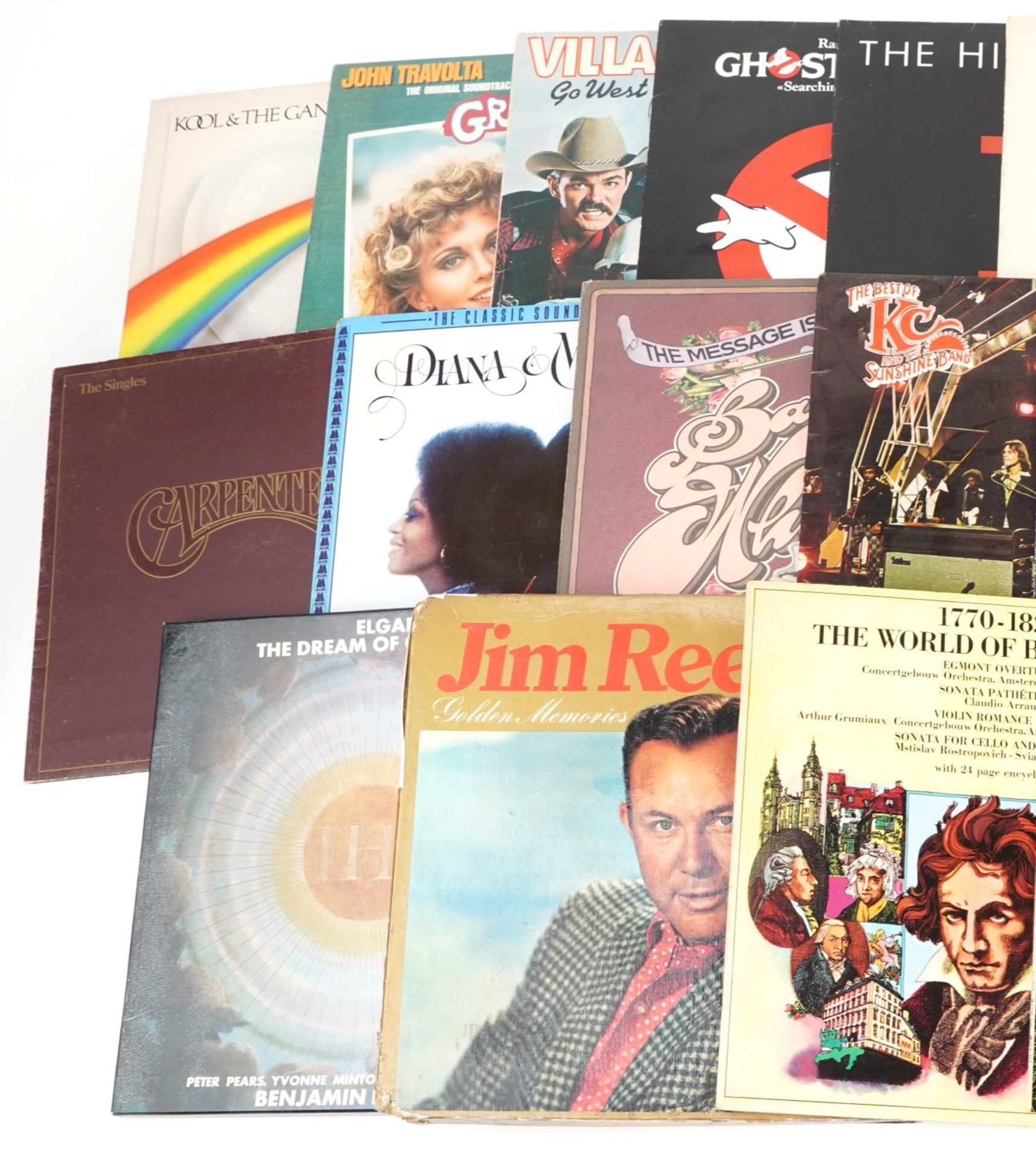 Vinyl LP records, some sound tracks, including Lionel Richie, The Carpenters, Nat King Cole, Frank - Image 2 of 4