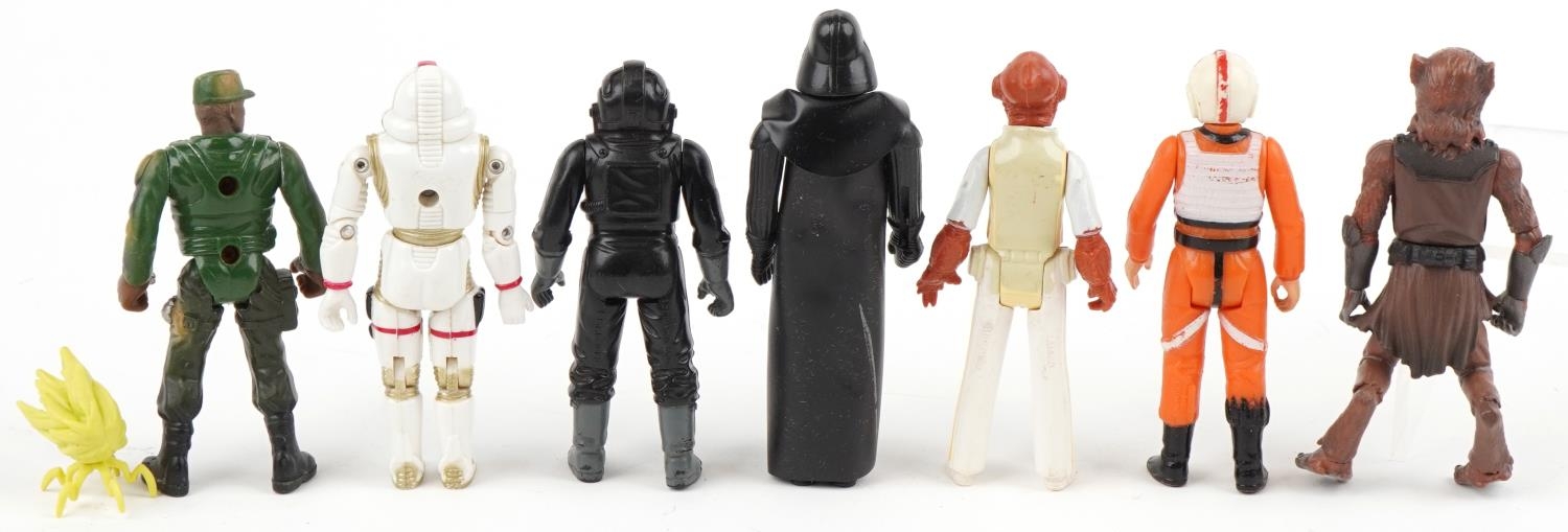 Selection of Star Wars figures including Darth Vader, the largest 10cm high - Bild 4 aus 5