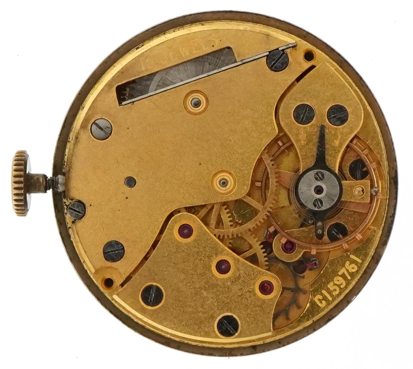 Smiths, gentlemen's Smiths Deluxe manual wind wristwatch having silvered and subsidiary dials with - Image 4 of 6
