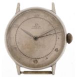 Omega, gentlemen's manual wind wristwatch having silvered dial inscribed Omega Automatic, 35mm in