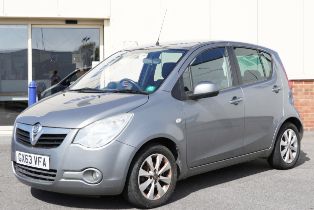 2013 manual Vauxhall Agila, 1.2 liter petrol, five door hatchback, Reg GX63 VFA, 63458 miles, MOT