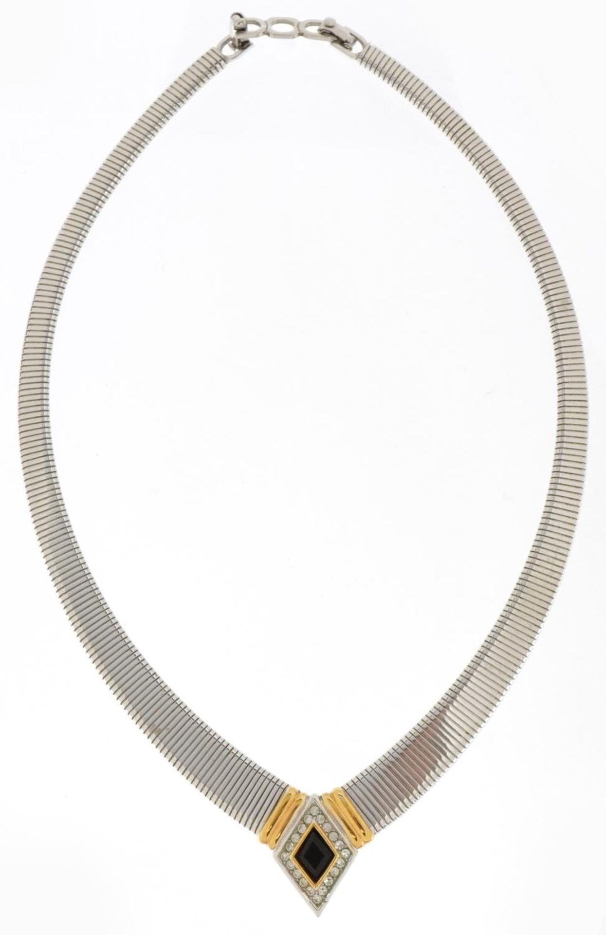 Christian Dior, vintage necklace, 40cm in length, 30.5g - Bild 2 aus 4