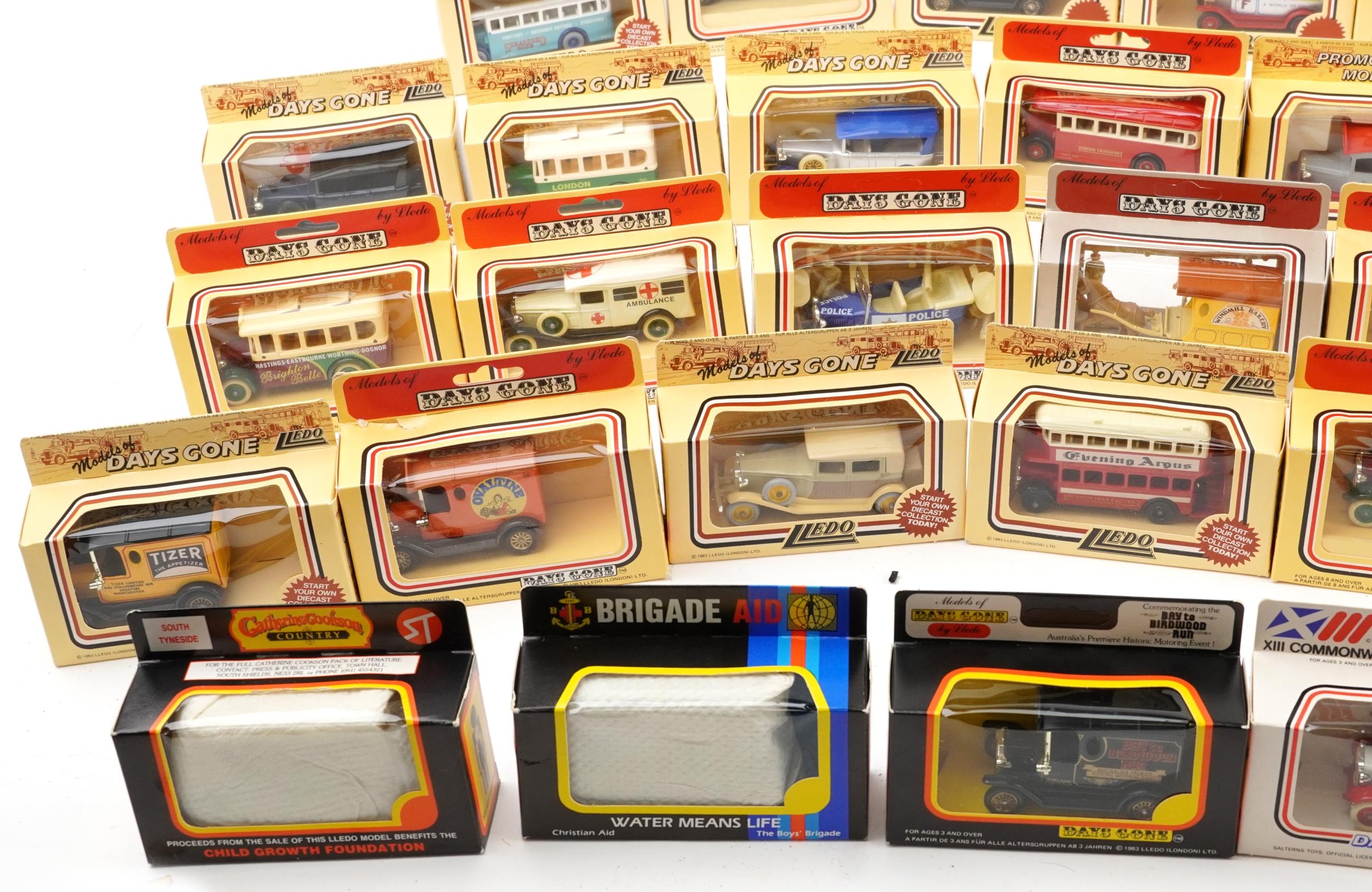 Large collection of Lledo model diecast vehicles, some advertising, including Sharps Super-Kreem - Image 5 of 7