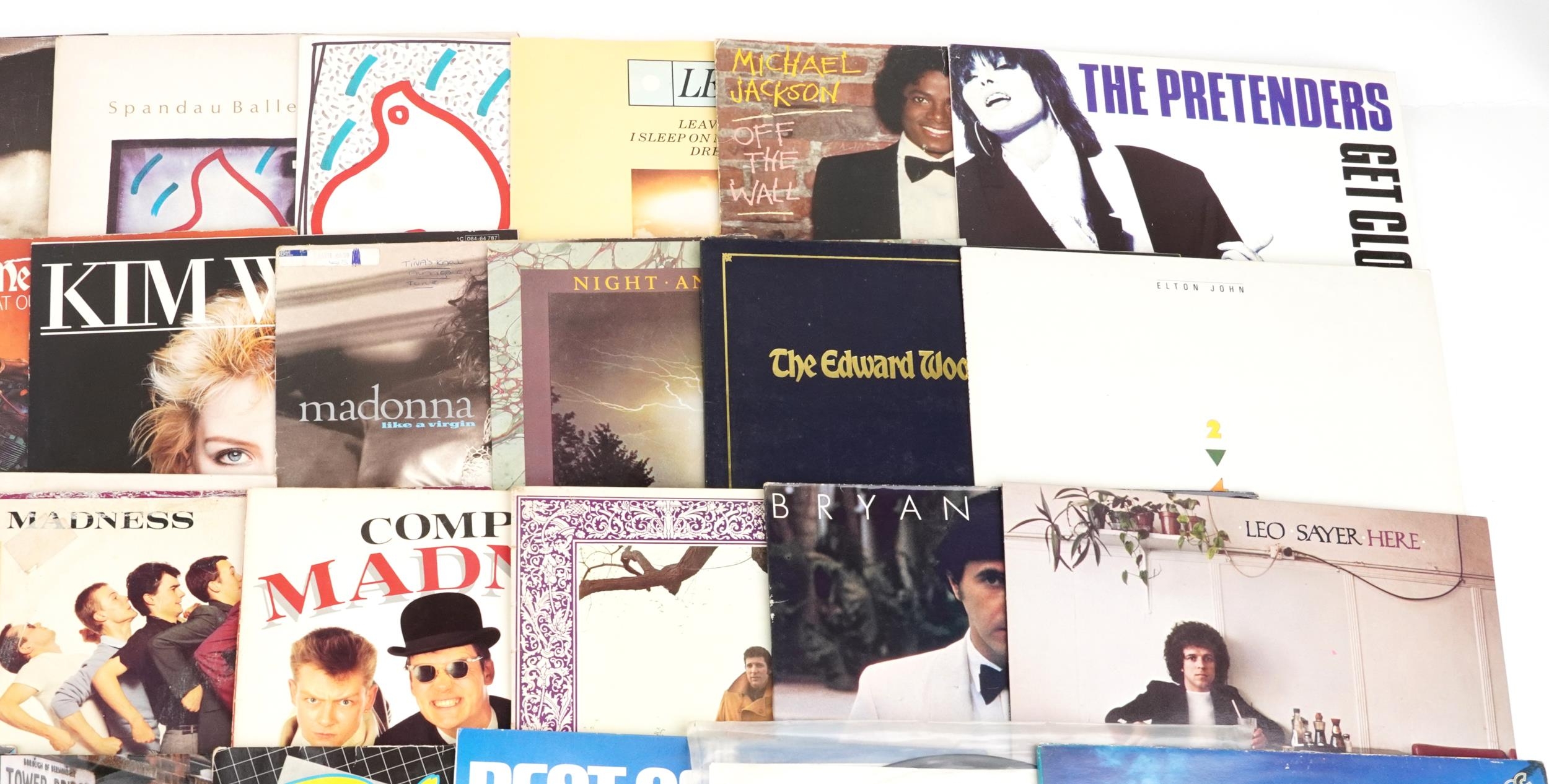 Vinyl LP records including Leo Sayer, Phil Collins, Spandau Ballet, The Moody Blues, Edward Woodward - Bild 3 aus 5