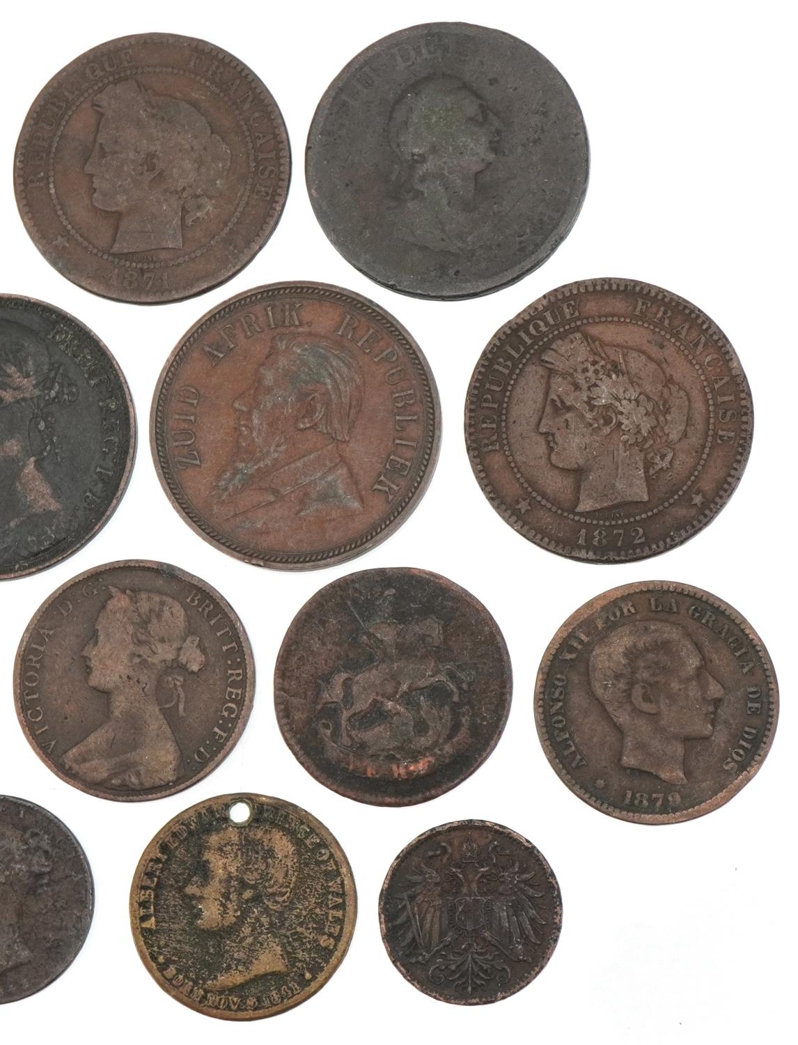 Selection of China and India copper coinage including Victorian examples, - Image 3 of 6