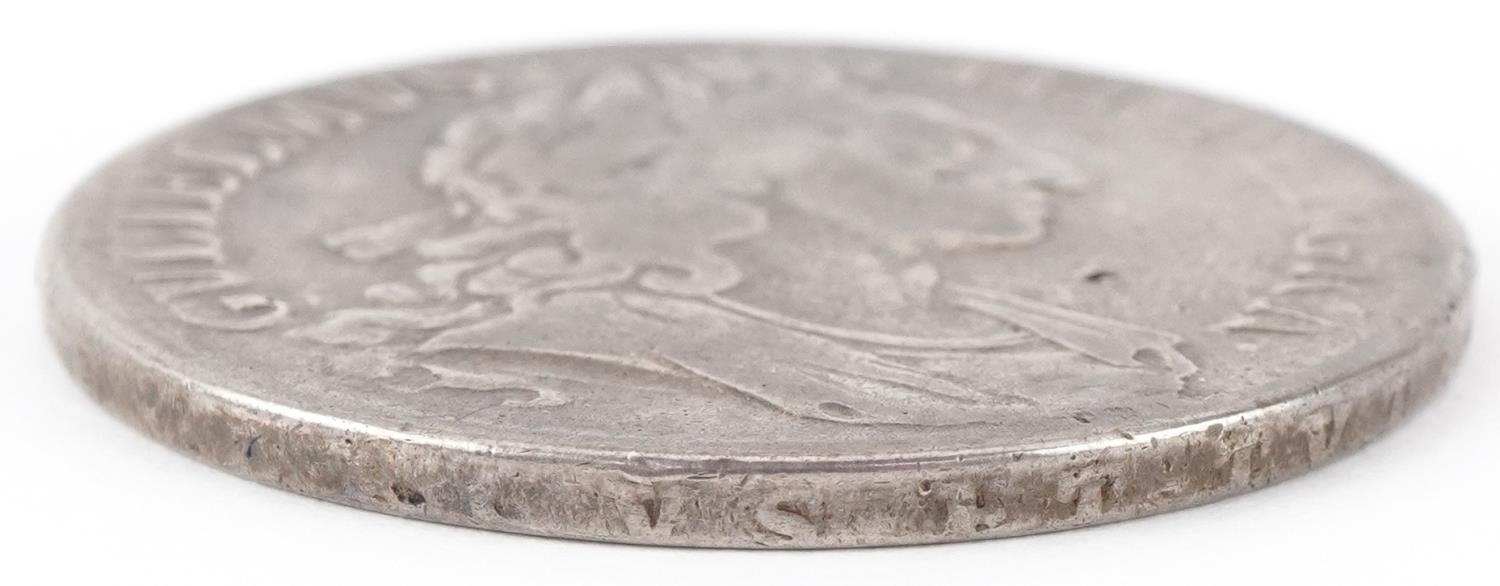 William III 1695 silver crown dated 1695 - Image 3 of 3