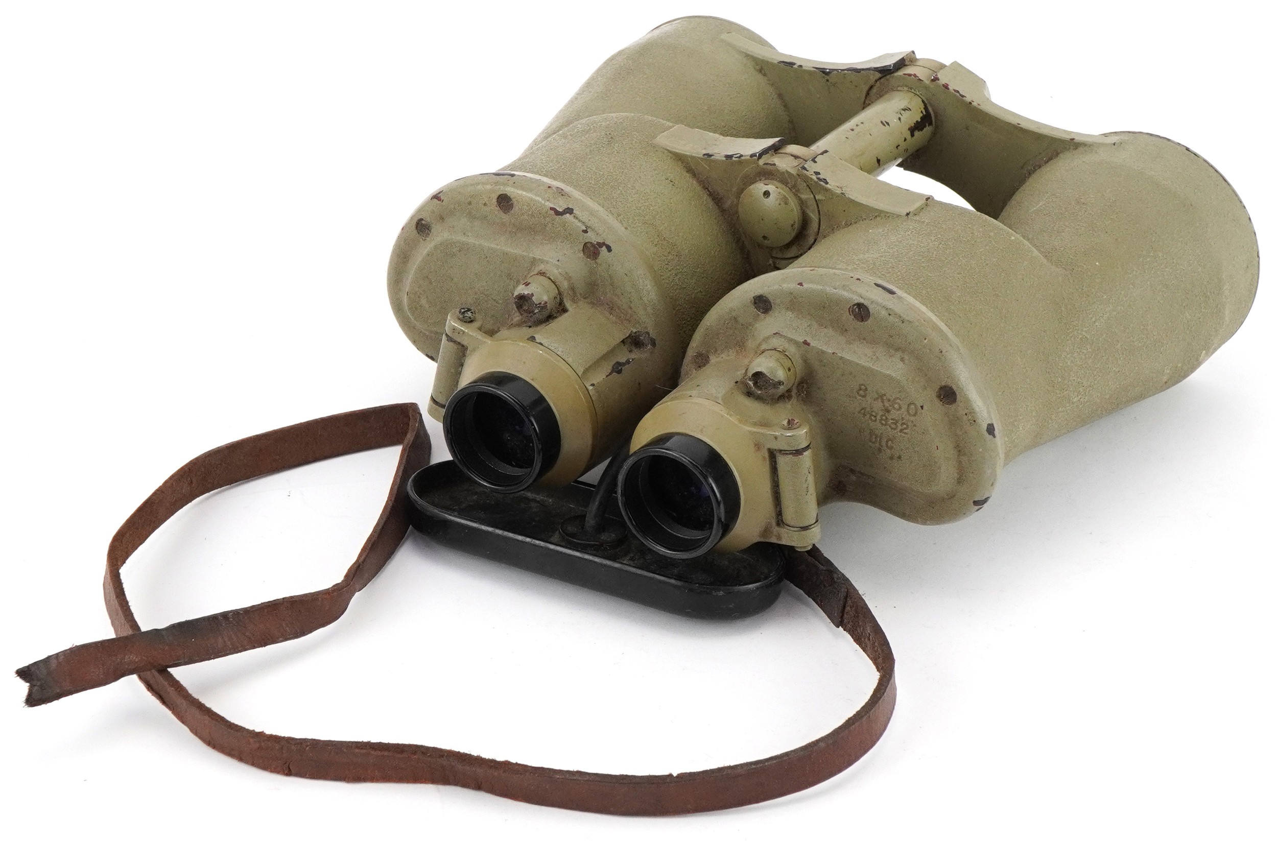 Pair of German military interest Benutzer U-boat commander 8 x 60 binoculars numbered 48832 - Image 2 of 3