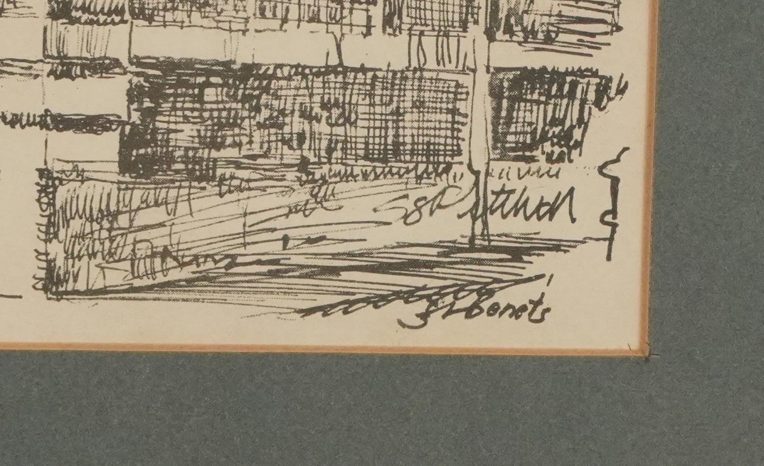 L S Fletcher - Eight prints of London scenes including St Lawrence Jewry, St Ethelburga within - Bild 8 aus 42