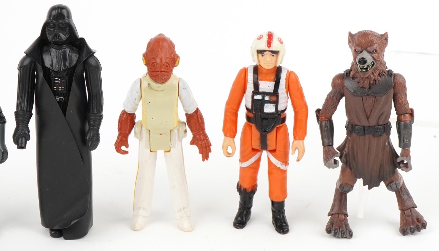 Selection of Star Wars figures including Darth Vader, the largest 10cm high - Bild 3 aus 5