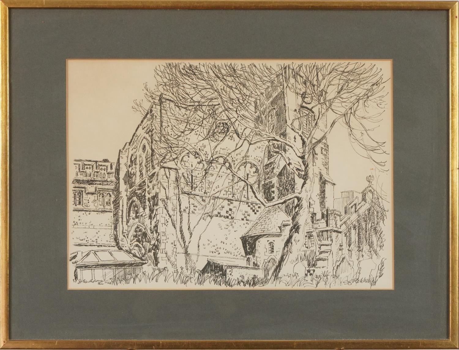 L S Fletcher - Eight prints of London scenes including St Lawrence Jewry, St Ethelburga within - Bild 17 aus 42
