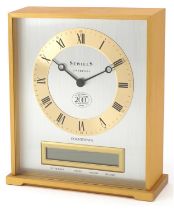 Sewills of Liverpool bicentenary, bi-millennial edition countdown mantle clock with gilt chapter