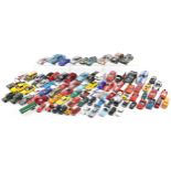 Large collection of vintage and later collector's vehicles, predominantly diecast, including