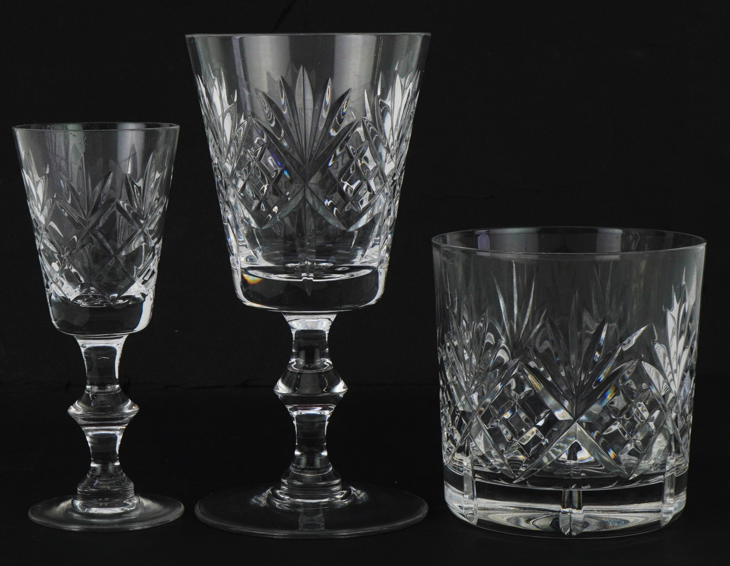 Edinburgh Crystal glassware boxed sets including set of six tumblers and set of six sherry glasses - Image 5 of 7