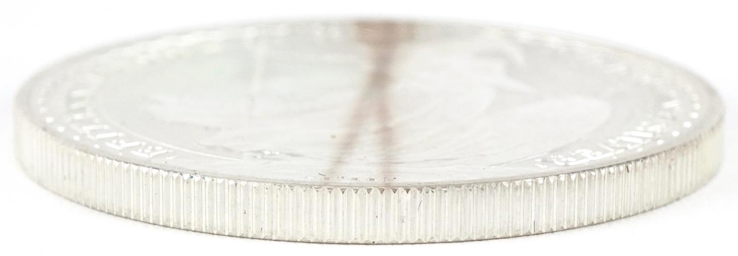 Elizabeth II Britannia 2002 one ounce coin - Image 3 of 3