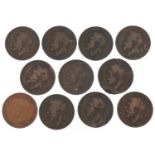 George V and George VI pennies