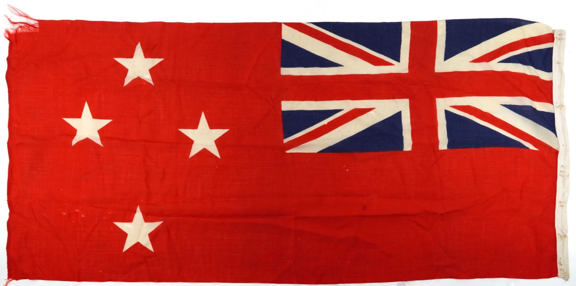 Large military interest Civil New Zealand flag with stars, 180cm x 86cm - Image 2 of 2
